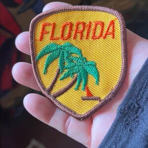 Vintage Patch Trucker Retro Florida